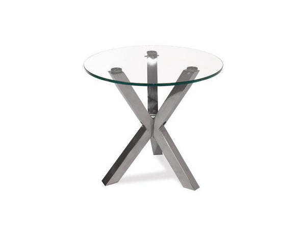 Redondo End Table Glass - Moe's Home Collection