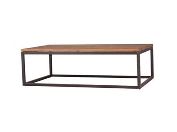 Mountain Teak and Metal Coffee Table - Moe's Home Collection