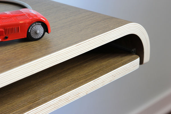 Minimal Float Wall Desk - Orange22