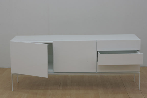 Glare Sideboard 2 Doors + 3 Drawers With Legs - TemaHome-11