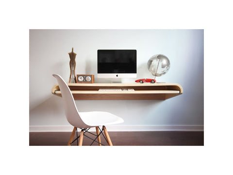 Minimal Float Wall Desk - Orange22