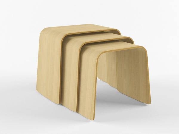 Minimal Bend Nesters (Set of Three) - Orange22