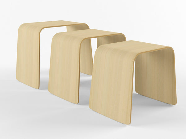 Minimal Bend Nesters (Set of Three) - Orange22