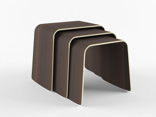 Minimal Bend Nesters (Set of Three) - Orange22